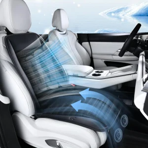 FLORICH Cooling Car Seat Cover, 12V-24V Ventilated Seat Cushion Cooling Car